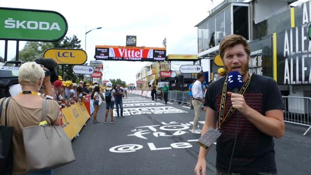 Felix on Tour: So sieht's hinter den Kulissen im Ziel aus Felix on Tour: So sieht's hinter den Kulissen im Ziel aus