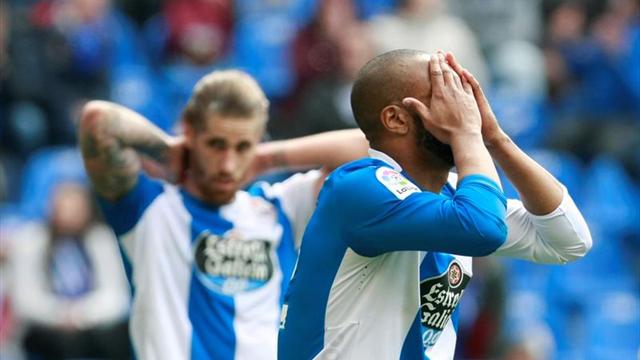 El brasileño Sidnei, con permiso del club, ausente en el entrenamiento del Depor