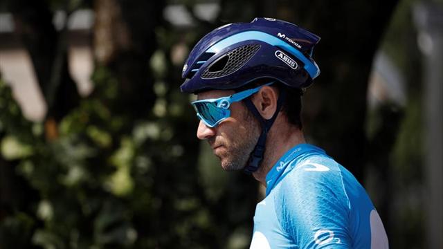 Valverde: "He ido delante para que no me pillase ningún corte"