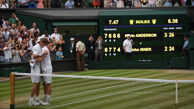 Drittlängstes Tennis-Match der Geschichte: Anderson erreicht Wimbledon-Finale