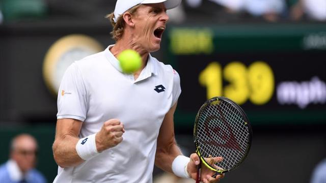 Anderson vence a Isner 'hombre maratón' y logra la final de Wimbledon