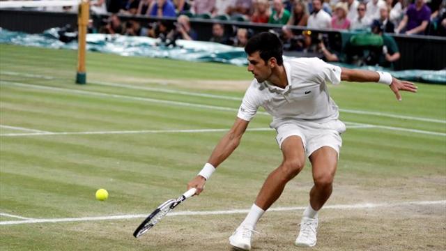 Djokovic se fue a dormir a un set de la final contra Anderson