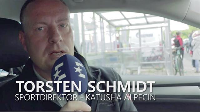 "Davor hat jeder Respekt": Inside Katusha mit Sportdirektor Schmidt "Davor hat jeder Respekt": Inside Katusha mit Sportdirektor Schmidt