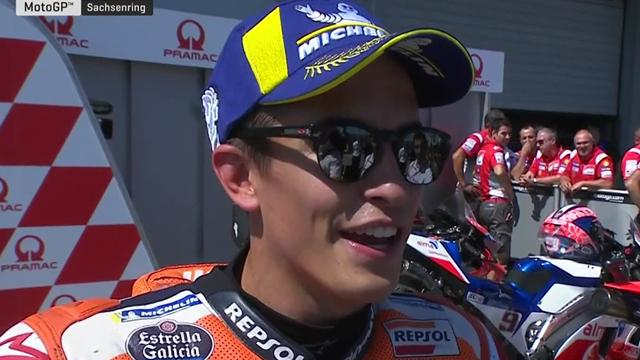 Marquez : "Je ne m'attendais pas à cette pole" Marquez : "Je ne m'attendais pas à cette pole"
