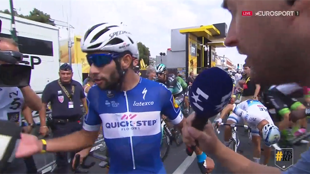 "Pourquoi tu m'enfermes ?" : ça a chauffé entre Gaviria et Greipel après l'arrivée "Pourquoi tu m'enfermes ?" : ça a chauffé entre Gaviria et Greipel après l'arrivée