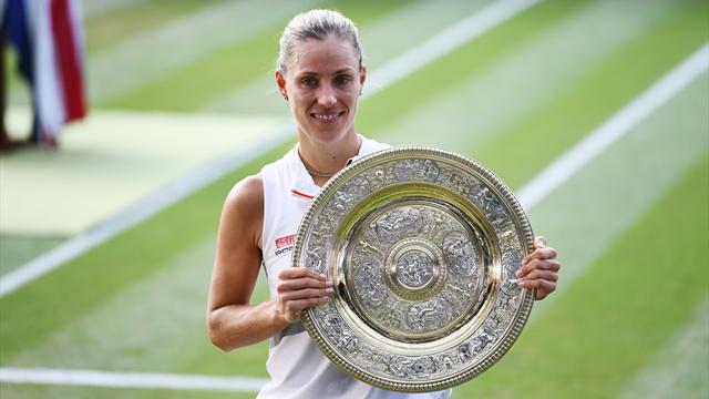 Halep reste en tête, Kerber remonte à la 4e place