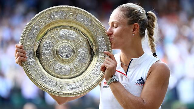 Höjdpunkter: Kerber fick revansch på Williams - tog första Wimbledon-titeln