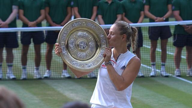 Kerber til topps i Wimbledon: – Drøm som blir til virkelighet