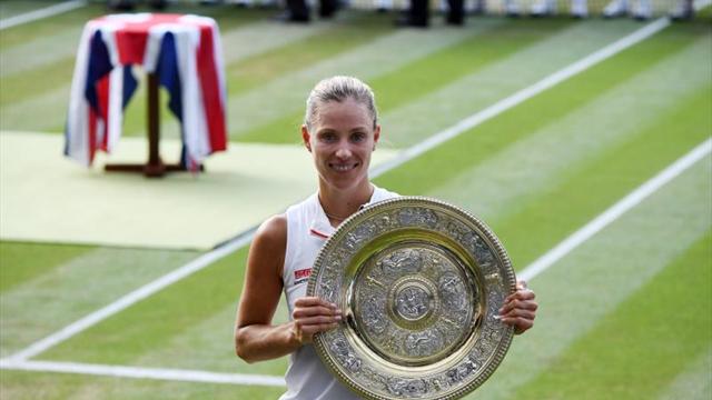 Angelique Kerber anula a Serena, gana Wimbledon y sucede a Steffi Graf