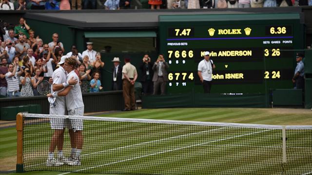 Wimbledon sopesa introducir tie-break en el 5º set para evitar maratones como el Anderson vs. Isner