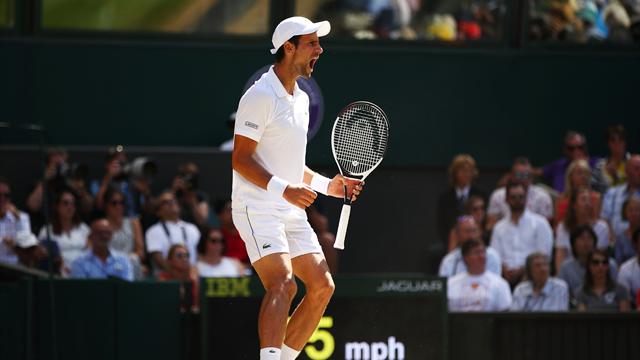 Djokovic conquista su cuarto título en Wimbledon tras superar a Anderson (2-6, 2-6 y 6-7 -3-)