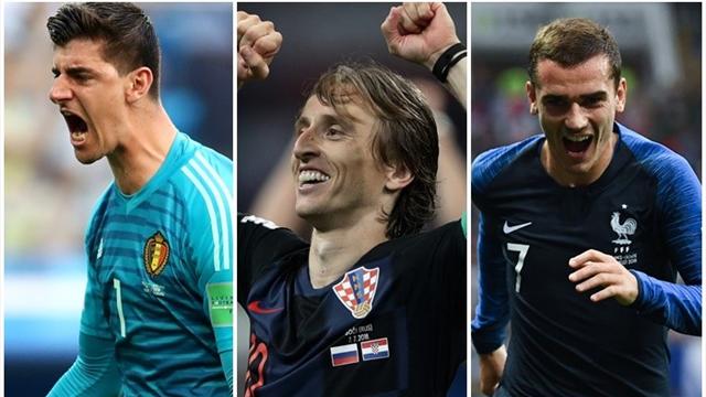 Mundial Rusia 2018: El mejor once del torneo Mundial Rusia 2018: El mejor once del torneo