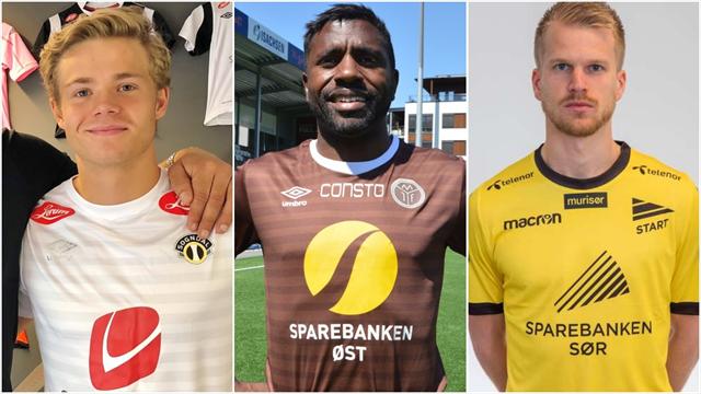 Bekreftede overganger i OBOS-ligaen