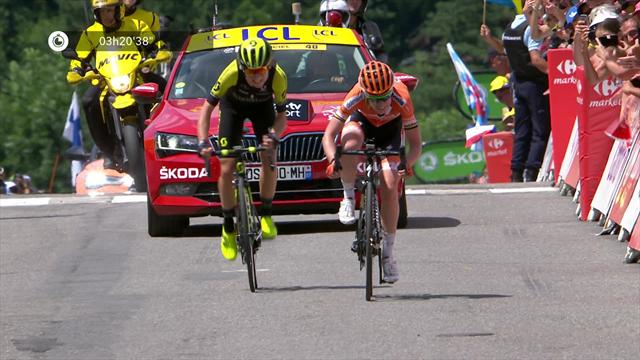 La course by Le Tour : Van Vleuten, quel finish ! La course by Le Tour : Van Vleuten, quel finish !