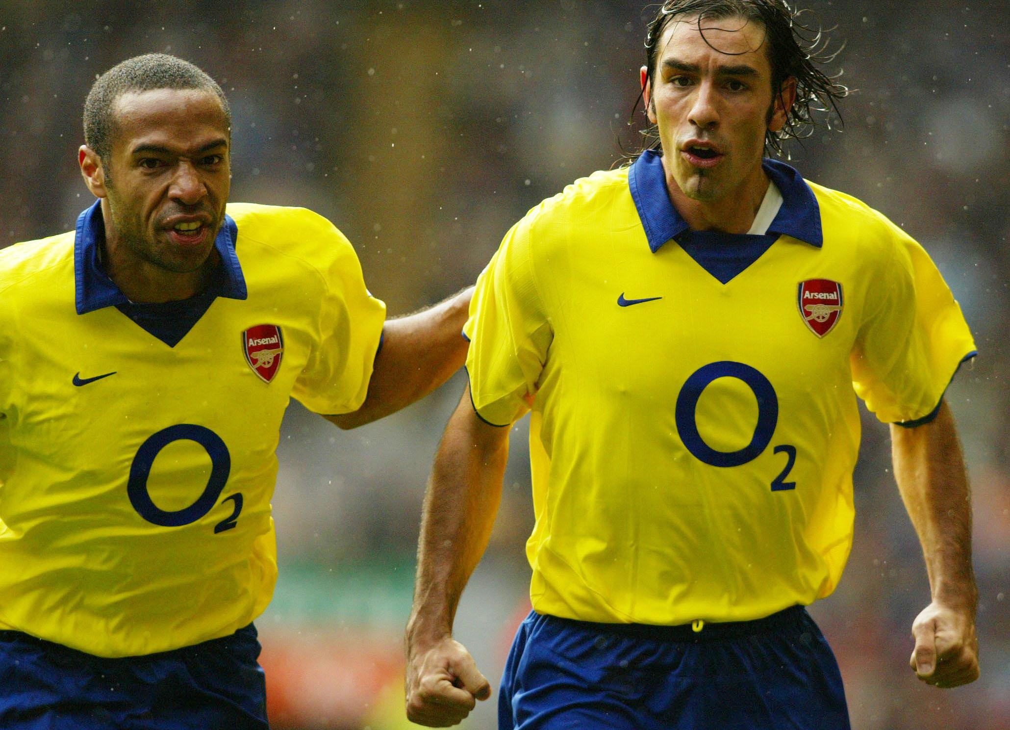 Robert Pires și Thierry Henry au format un cuplu de temut la Arsenal