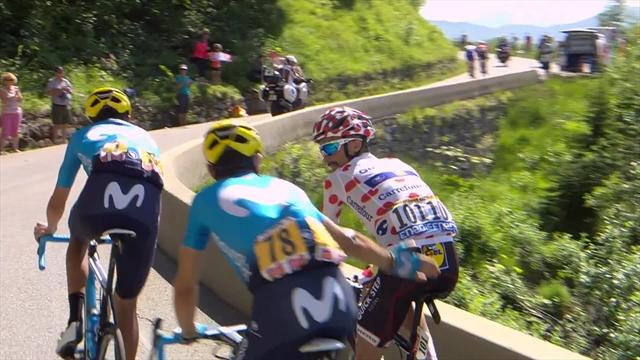 Tour de Francia 2018: Valverde y Marc Soler, triturando rivales con una estrategia perfecta Tour de Francia 2018: Valverde y Marc Soler, triturando rivales con una estrategia perfecta