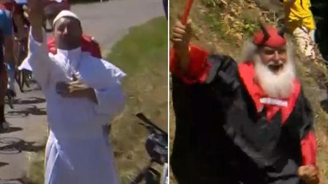 Zwischen Himmel und Hölle: Segen vom Papst, "Feuer" vom Teufel Zwischen Himmel und Hölle: Segen vom Papst, "Feuer" vom Teufel