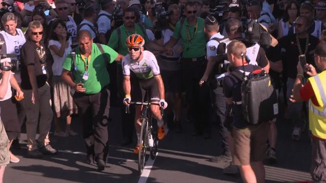 Hors délai mais au courage, Cavendish a tenu à rallier l’arrivée Hors délai mais au courage, Cavendish a tenu à rallier l’arrivée