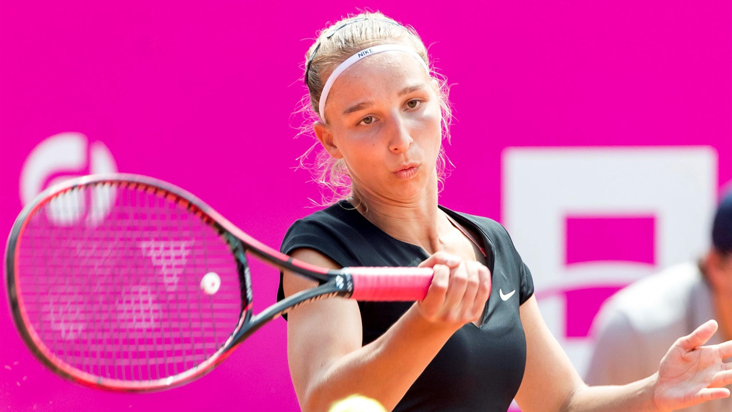 Tamara Korpatsch in Prag im Viertelfinale Antonia Lottner