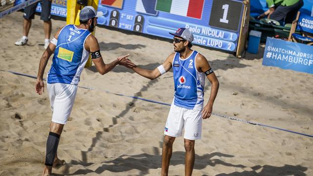 World Tour 2018: a Mosca azzurri ko ai quarti, quinto posto per Lupo/Nicolai e Menegatti/Orsi Toth
