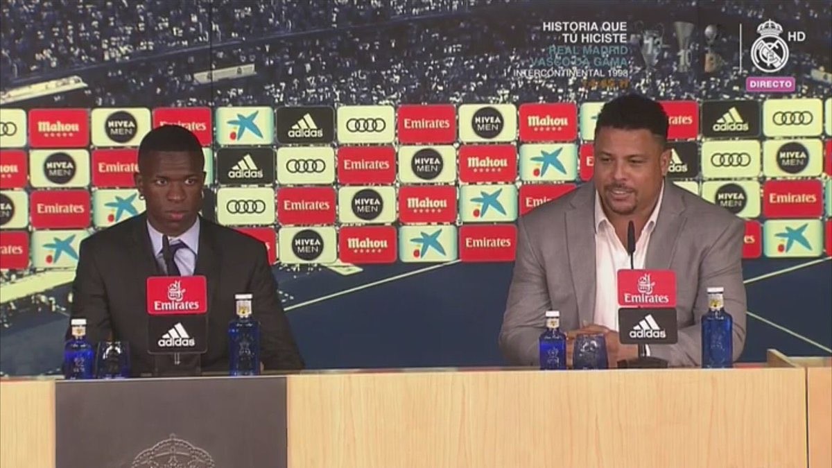 Vinicius y Ronaldo