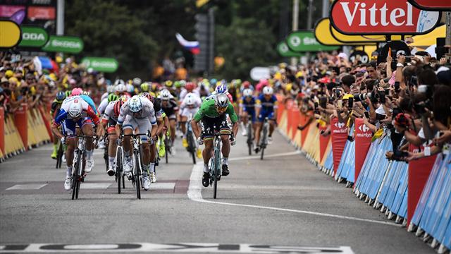 Echappées vaines, sprint attendu, Sagan en patron : les moments-clés de la 13e étape Echappées vaines, sprint attendu, Sagan en patron : les moments-clés de la 13e étape
