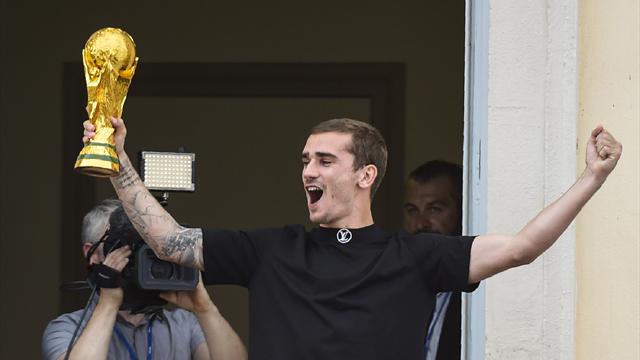 Griezmann de retour à Mâcon avec la Coupe du monde