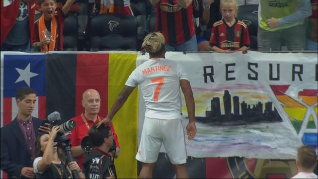 Josef Martínez met zijn derde hattrick van het seizoen tegen DC United Josef Martínez met zijn derde hattrick van het seizoen tegen DC United