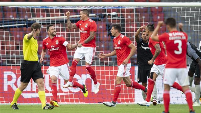 Sevilla-Benfica: Toque de atención antes de la Europa League (0-1) Sevilla-Benfica: Toque de atención antes de la Europa League (0-1)