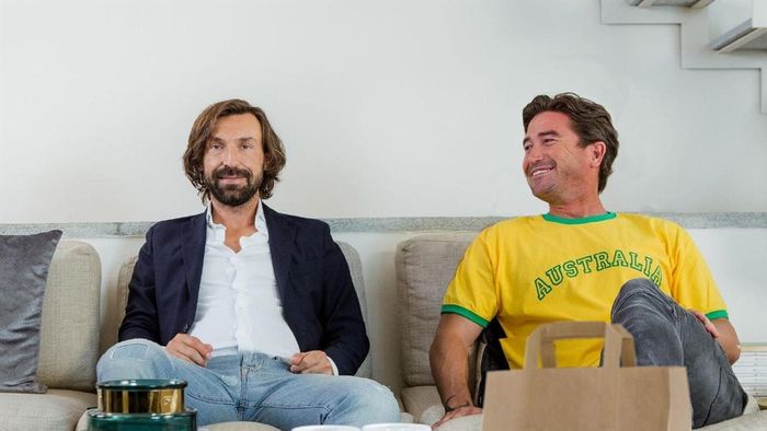 Andrea Pirlo & Harry Kewell in publication