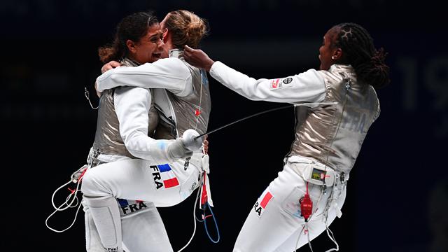 Le bronze pour les fleurétistes françaises, médaille en chocolat pour les épéistes hommes