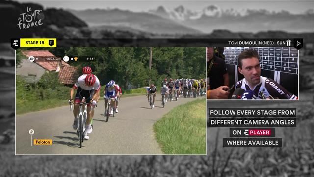Tour de Francia 2018, Dumoulin: "Tengo pocas opciones, aunque siempre mantengo esperanzas" Tour de Francia 2018, Dumoulin: "Tengo pocas opciones, aunque siempre mantengo esperanzas"