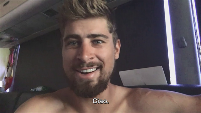 Sagan ganz cool: "Ich trainiere nicht, ich fahre nur Rennen..." Sagan ganz cool: "Ich trainiere nicht, ich fahre nur Rennen..."