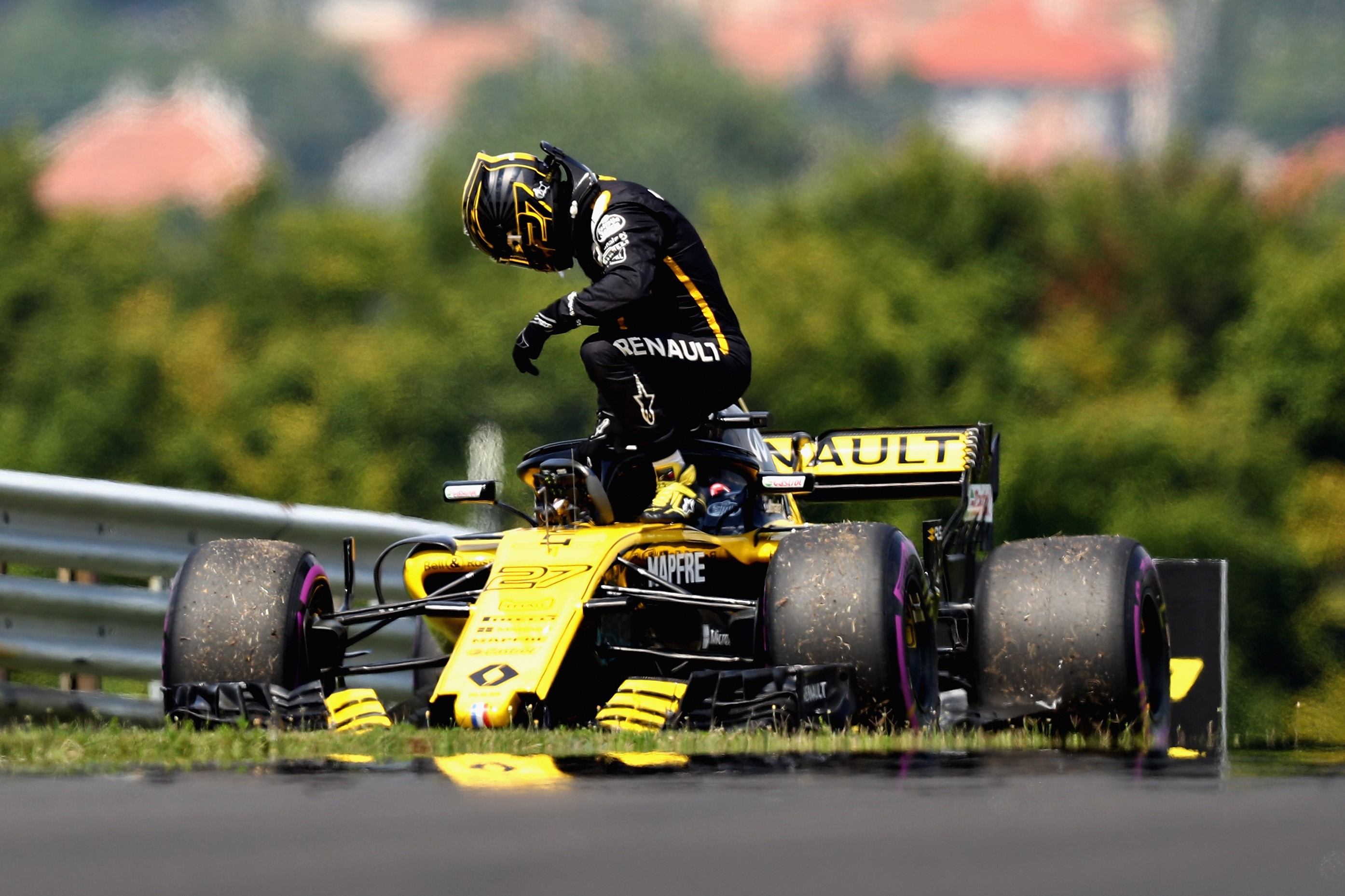 Nico Hülkenberg (Renault) au Grand Prix de Hongrie 2018