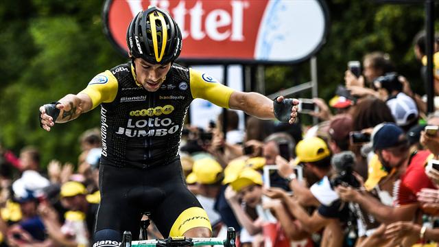 Tour de Francia 2018 (Momentos 19º etapa): Roglic vence, Thomas se reafirma y Landa pone la valentía Tour de Francia 2018 (Momentos 19º etapa): Roglic vence, Thomas se reafirma y Landa pone la valentía