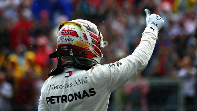 Hamilton : "La pluie a nivelé les valeurs"
