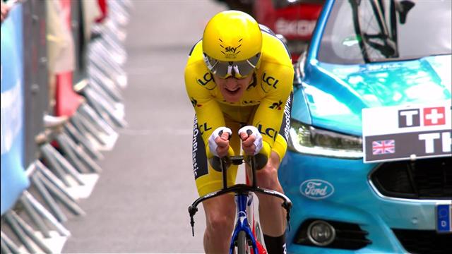 Tour de Francia 2018: Los mejores momentos de un día para el recuerdo de Geraint Thomas Tour de Francia 2018: Los mejores momentos de un día para el recuerdo de Geraint Thomas