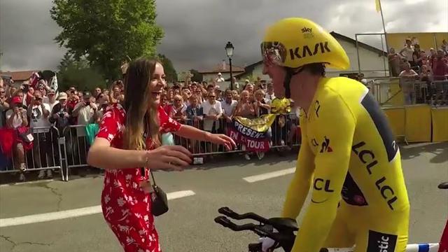 ...und dann kommen die Tränen: Große Gefühle bei Geraint Thomas ...und dann kommen die Tränen: Große Gefühle bei Geraint Thomas