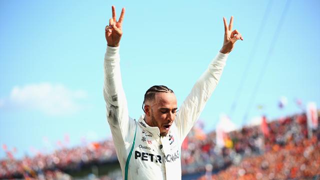 Hamilton fait encore le plein, Vettel limite la casse malgré Bottas