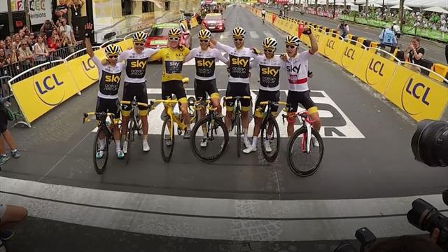 Team Sky dominatore del Tour 2018: oltre 700mila euro in premi
