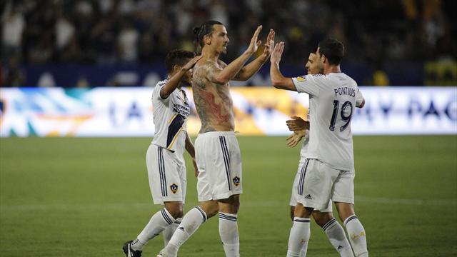 24 minutes et un triplé, Zlatan a sauvé le Galaxy