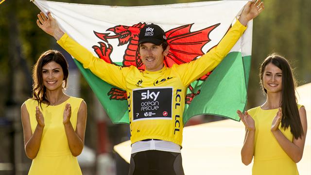 Turul Franței: Geraint Thomas cucerește Franța în galben la Paris