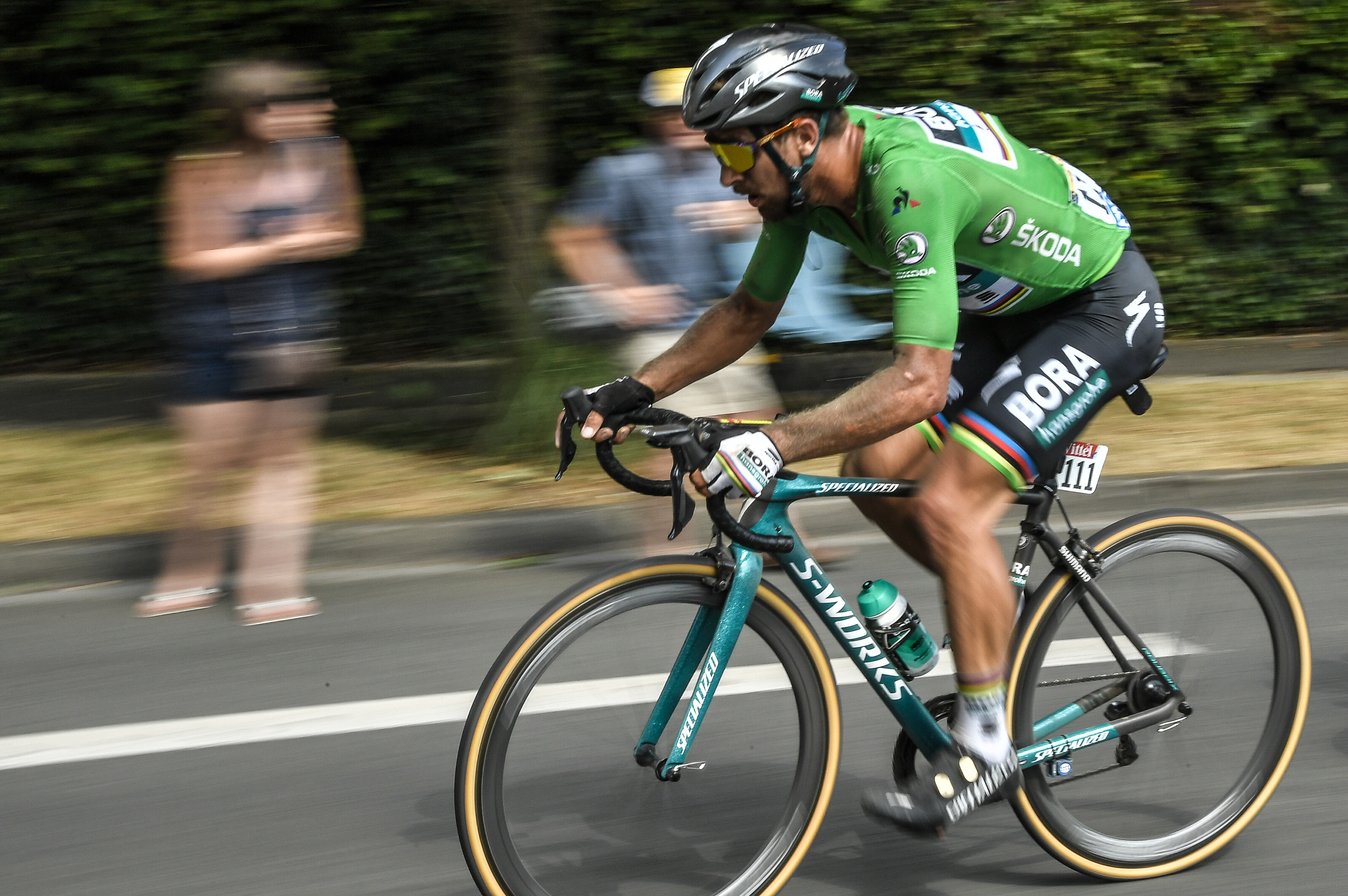 Sagan gewann bei der Tour de France das Grüne Trikot