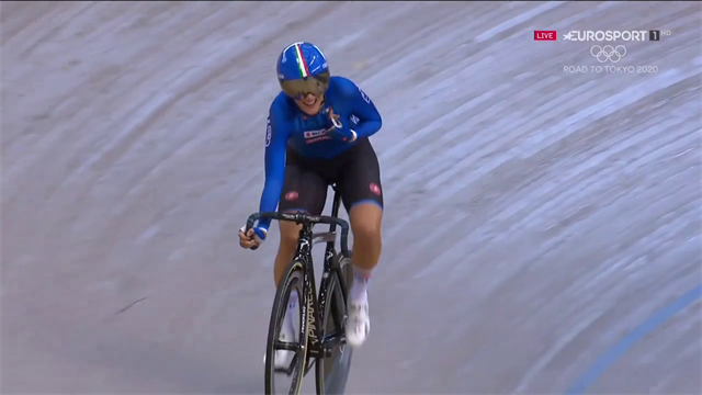 Favolosa Maria Giulia Confalonieri: oro europeo nella corsa a punti Favolosa Maria Giulia Confalonieri: oro europeo nella corsa a punti