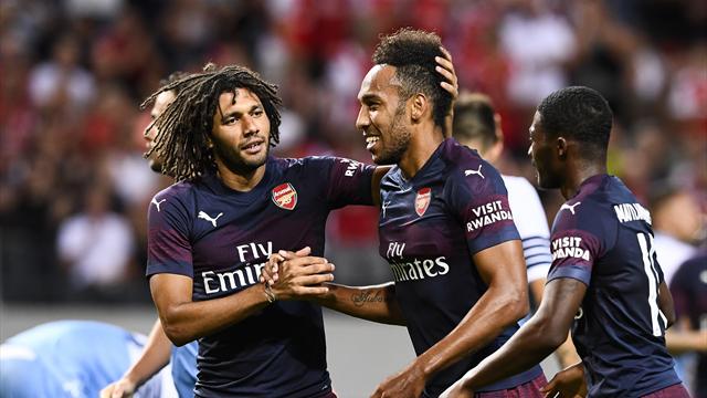 Arsenal take chances to end pre-season with Lazio win