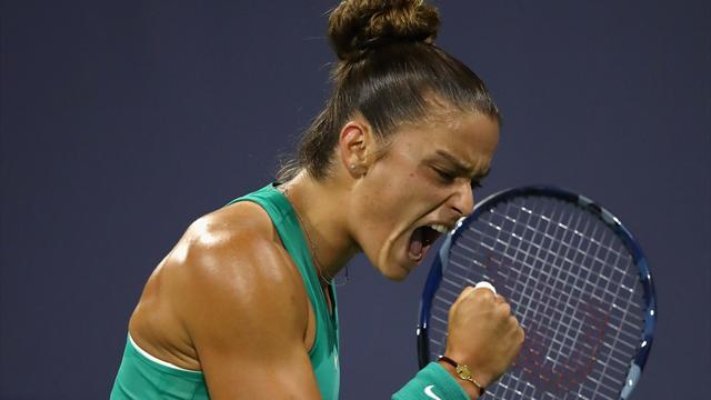 Sakkari continues dream run to reach Silicon Valley final
