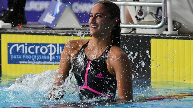 Staffetta mista donne in finale con terzo tempo, Quadarella controllata nei 400 sl