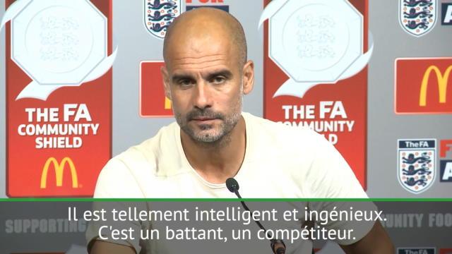 "Sa performance était un chef-d'œuvre" : la déclaration d'amour de Guardiola à Bernardo Silva "Sa performance était un chef-d'œuvre" : la déclaration d'amour de Guardiola à Bernardo Silva