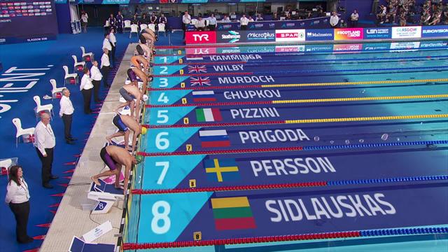 European Championship: finale 200 meter schoolslag mannen