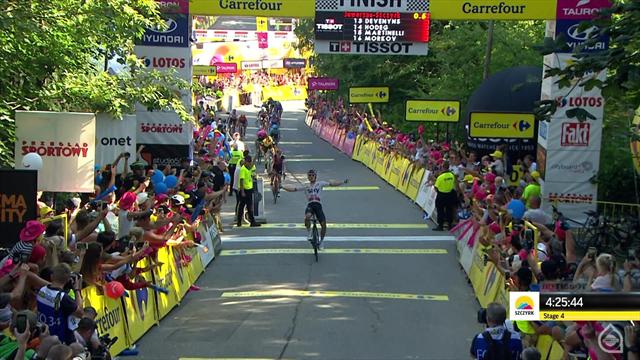 Michal Kwiatkowski s'adjuge le Tour de Pologne, Simon Yates, la dernière étape Michal Kwiatkowski s'adjuge le Tour de Pologne, Simon Yates, la dernière étape